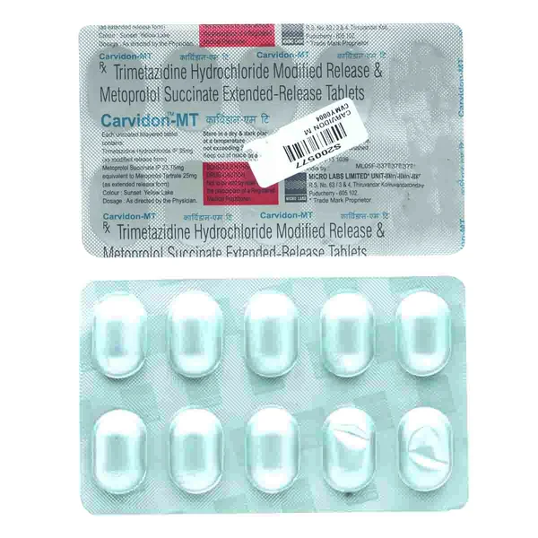 Carvidon MT Tablet 10's