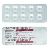 Carvicare 6.25 Tablet 10's, Pack of 10 TabletS