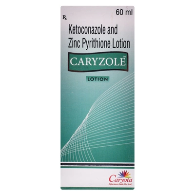 Caryzole Lotion 60 ml, Pack of 1