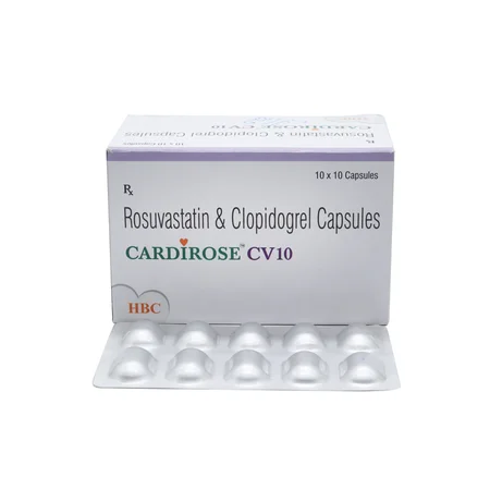 Cardirose CV 10 Capsule 10's