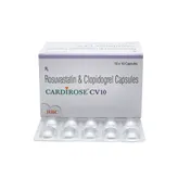 Cardirose CV 10 Capsule 10's, Pack of 10 CapsuleS