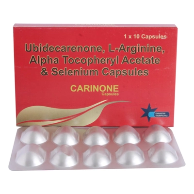 Carinone Capsule 10's, Pack of 10