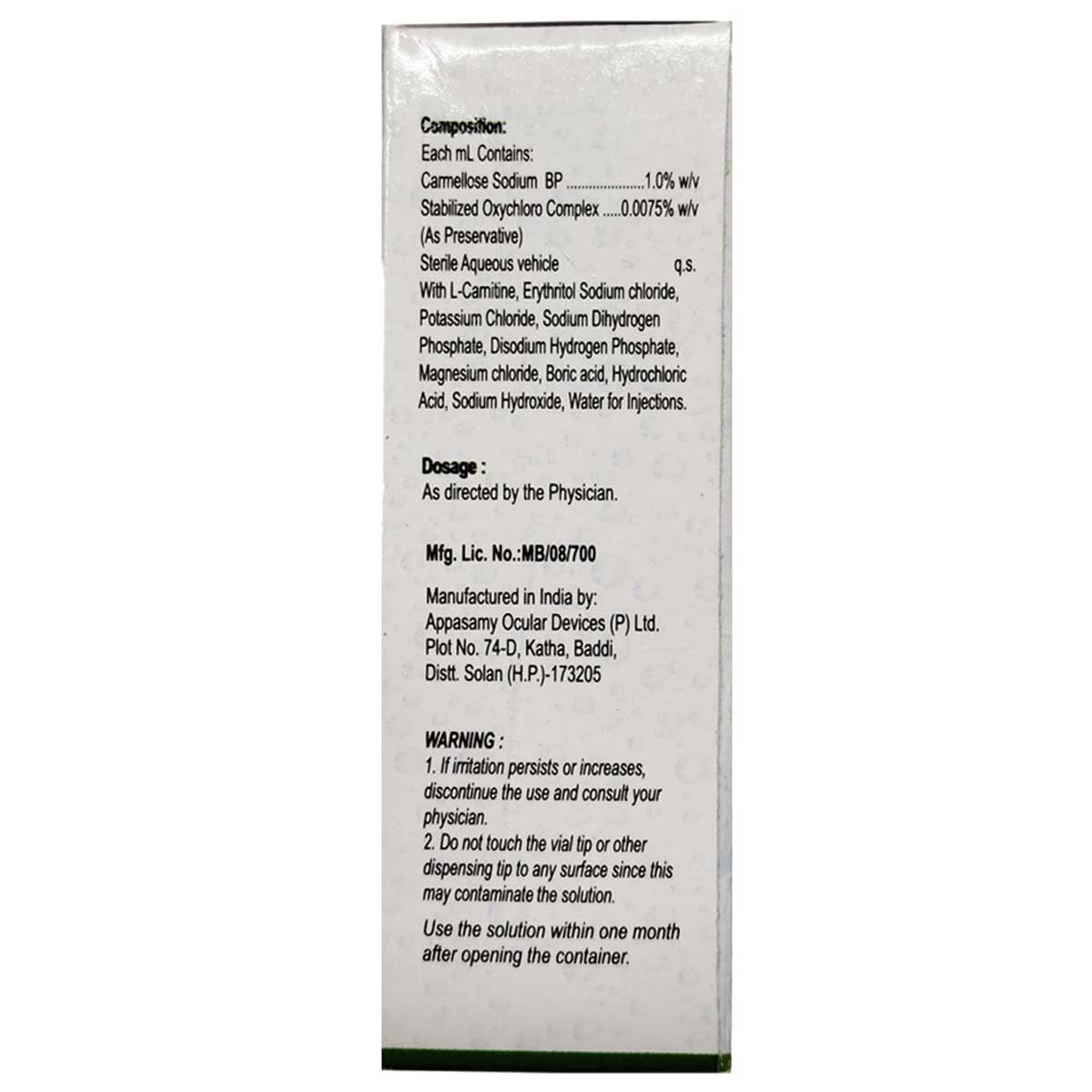 Care Tears 1% Gel Drop 15 ml, Pack of 1 DROPS Care Tears 1% Gel Drop 15 ml, Pack of 1 DROPS