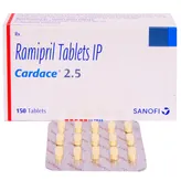 Cardace 2.5 Tablet 15's, Pack of 15 TABLETS
