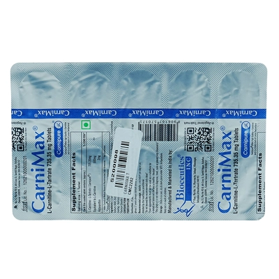 Carnimax Tablet 10's, Pack of 10 TABLETS