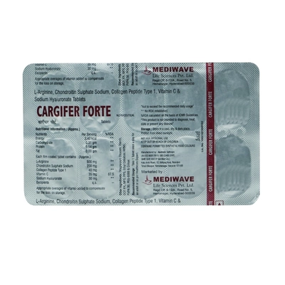 Cargifer Forte Tablet 10's, Pack of 10 TABLETS