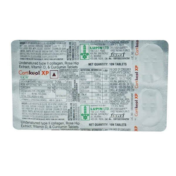 Cartikool XP Tablet 10's