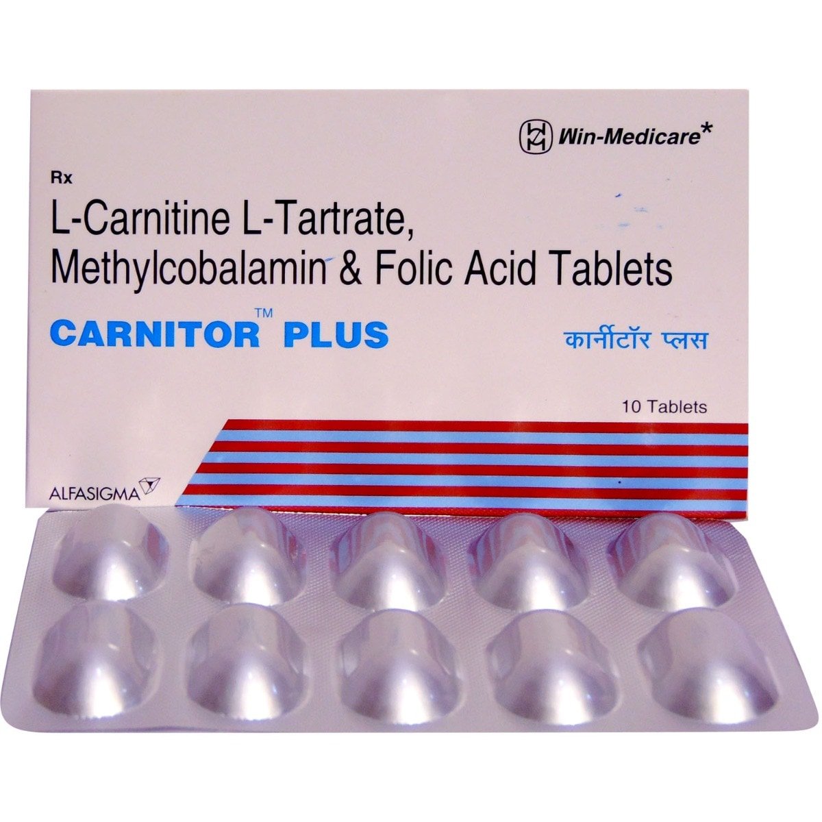 Carnitor Plus Tablet 10's, Pack of 10 TABLETS Carnitor Plus Tablet 10's, Pack of 10 TABLETS