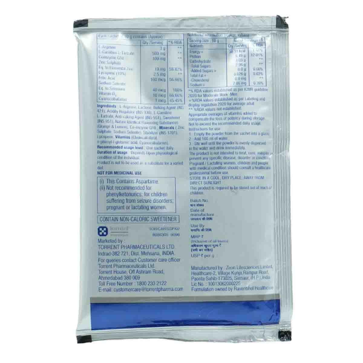 Carnisure LQ Sachet 10 gm Price, Uses, Side Effects, Composition ...