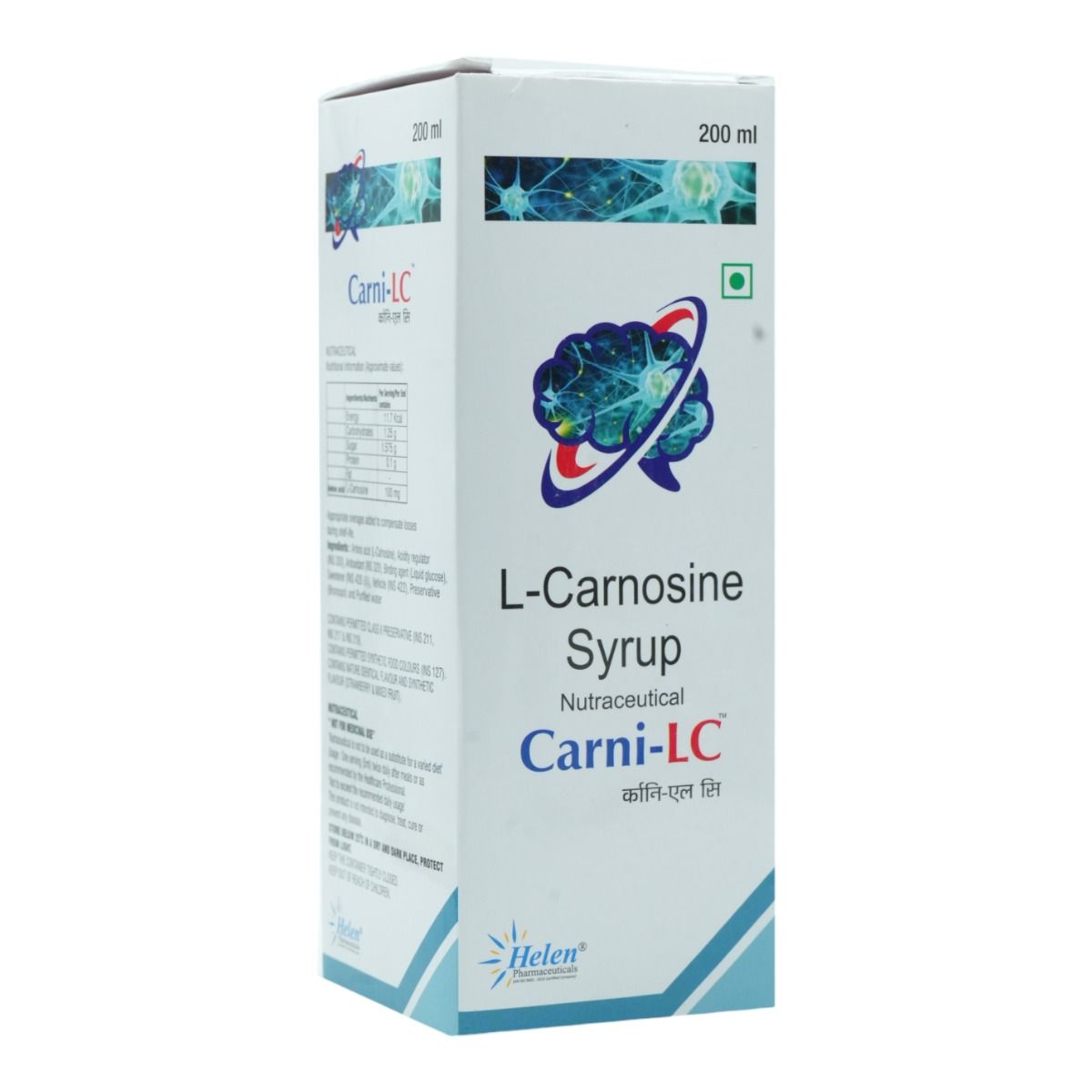 Carni-LC Syrup 200 ml, Pack of 1 SYRUP