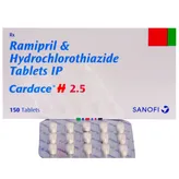 Cardace H 2.5 Tablet 15's, Pack of 15 TABLETS