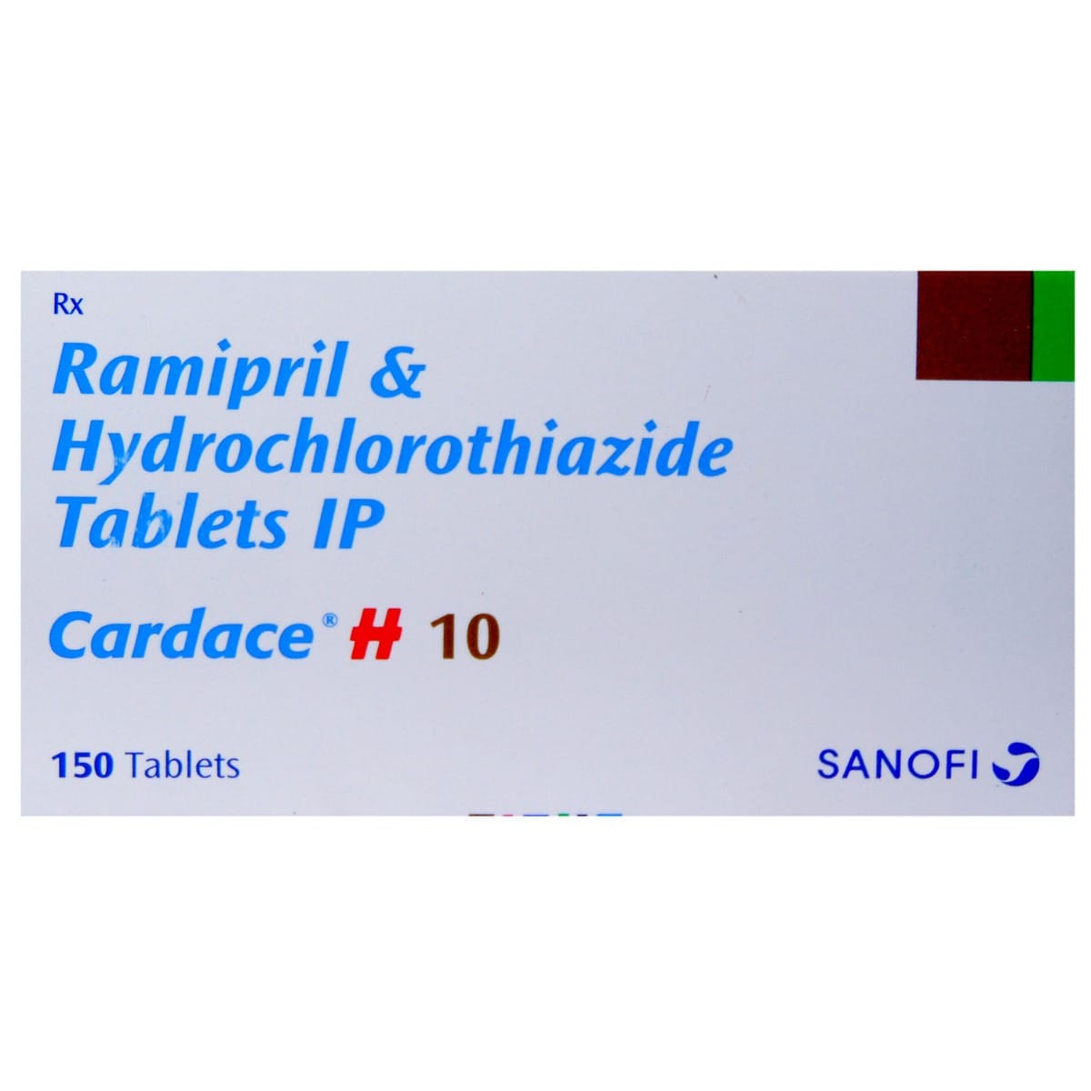 Cardace H 10 Tablet 15's, Pack of 15 TABLETS
