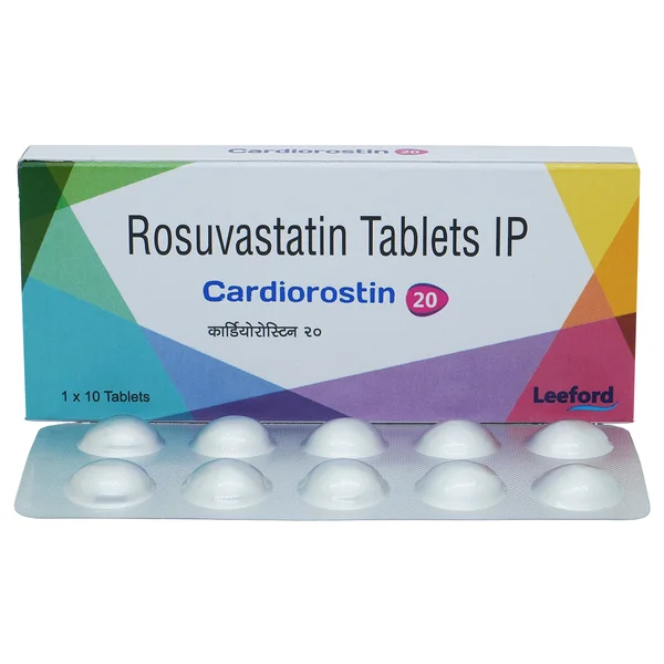 Cardiorostin 20 Tablet 10's
