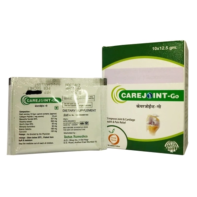 Carejoint-Go Orange Sachet 12.5 gm, Pack of 1