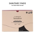 Carmesi Sensitive Sanitary Pads Large 15 + XL 15, 30 Count