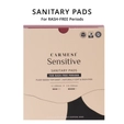 Carmesi Sensitive Sanitary Pads Large 5 + XL 5, 10 Count