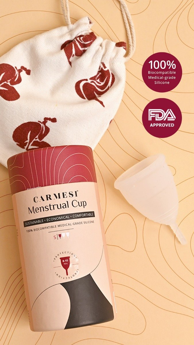 Carmesi Menstrual Cup Small, 1 Count, Pack of 1 Carmesi Menstrual Cup Small, 1 Count, Pack of 1