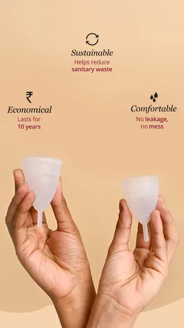 Carmesi Menstrual Cup Medium, 1 Count, Pack of 1