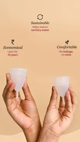 Carmesi Menstrual Cup Large, 1 Count, Pack of 1