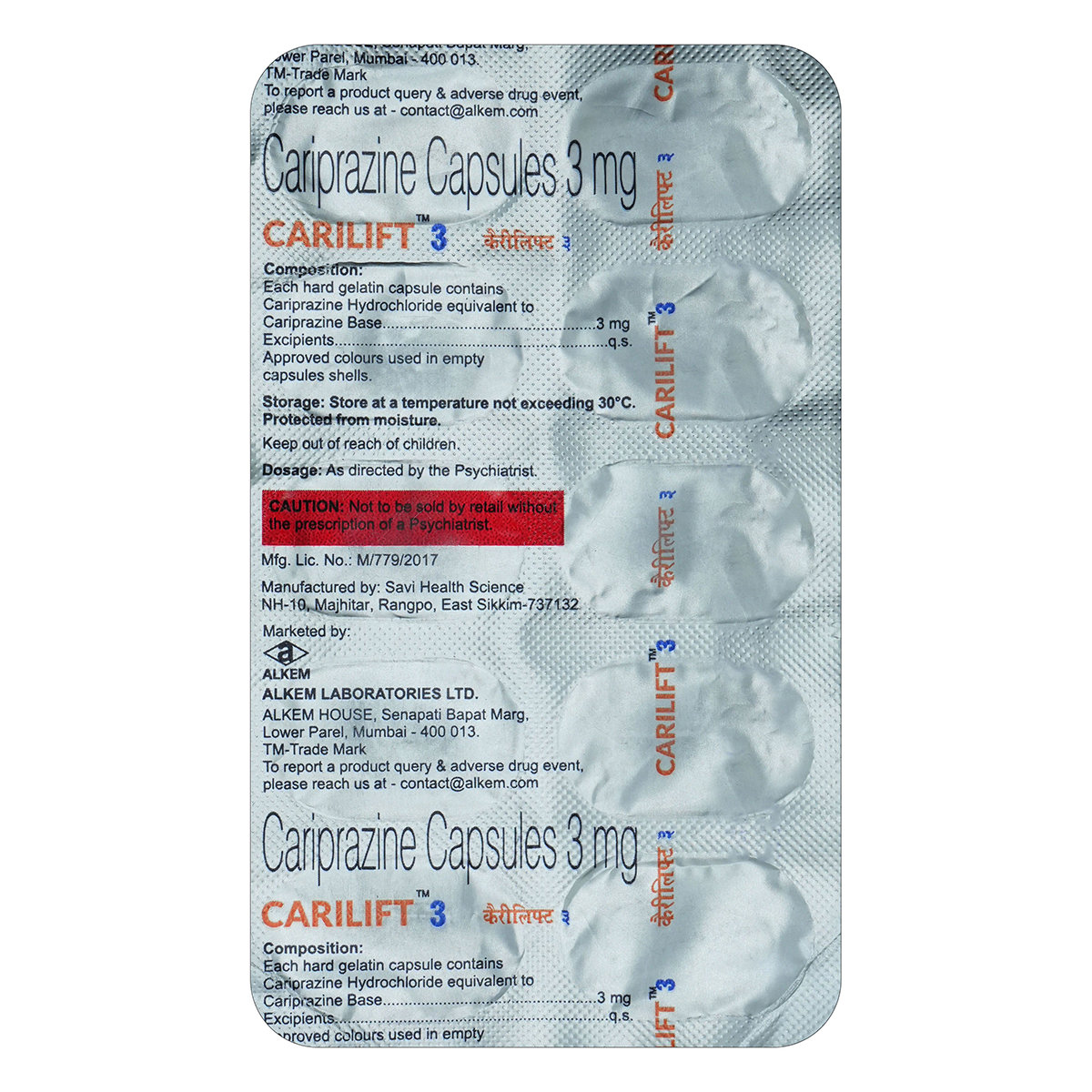 Carilift 3 Capsule 10's, Pack of 10 CapsuleS Carilift 3 Capsule 10's, Pack of 10 CapsuleS