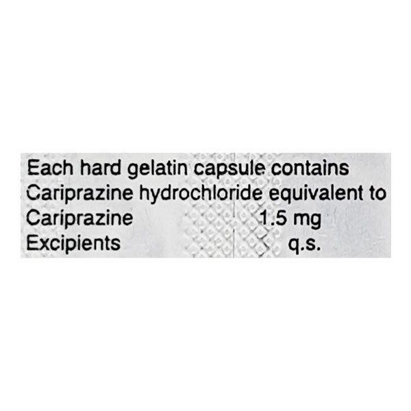 Cariquel 1.5 Capsule 10's, Pack of 10 CAPSULES Cariquel 1.5 Capsule 10's, Pack of 10 CAPSULES