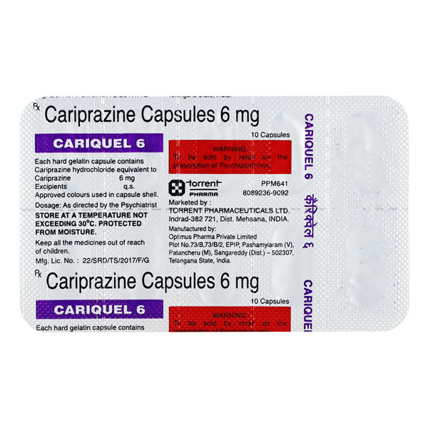 Cariquel 6 Capsule 10's, Pack of 10 CAPSULES Cariquel 6 Capsule 10's, Pack of 10 CAPSULES