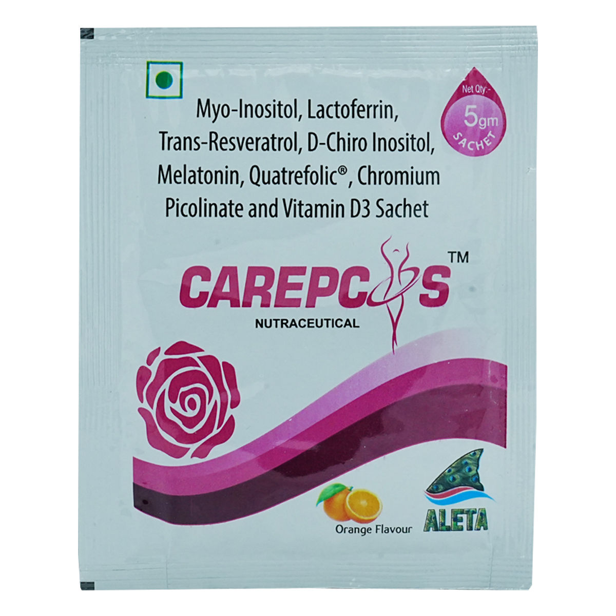 Carepcos Orange Flavour Sachet 5 gm Uses, Benefits, Price Apollo