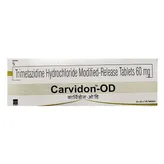 Carvidon-OD Tablet 15's, Pack of 15 TabletS