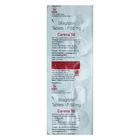Carens 50 Tablet 10's