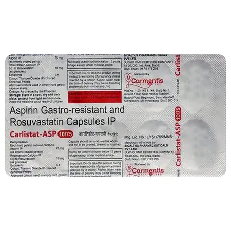 Carlistat-ASP Capsule 10's