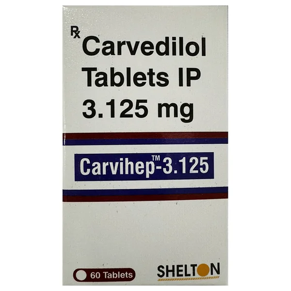 Carvihep-3.125 Tablet 60's