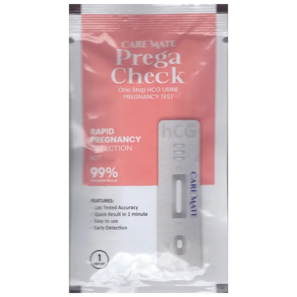 Care Mate Prega Check Check Pregnancy Kit, 1 Count
