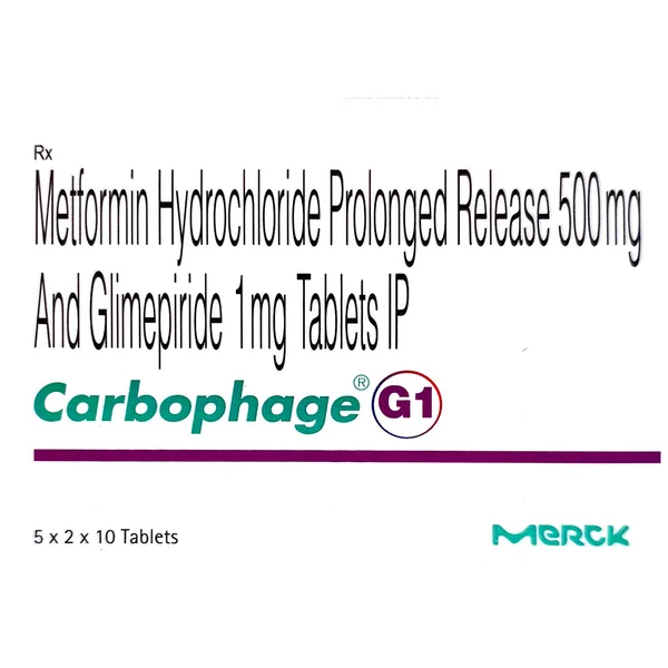 Carbophage G1 Tablet 10's