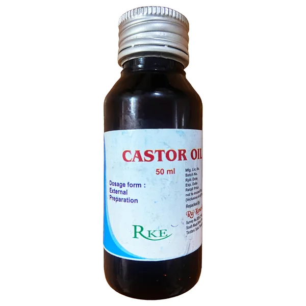 Rajkumar Castor Oil, 50 ml, Pack of 1