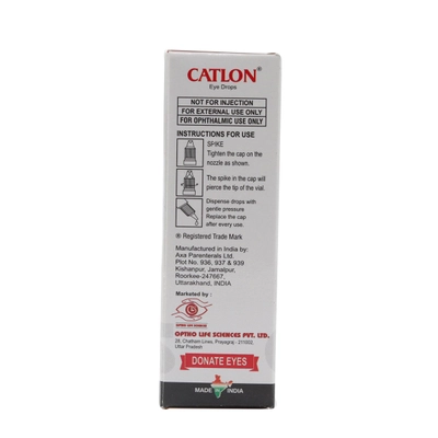 Catlon Eye Drops 10 ml, Pack of 1 EYE DROPS