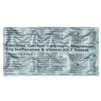 Cayota K2-7 Tablet 10's, Pack of 10 TABLETS