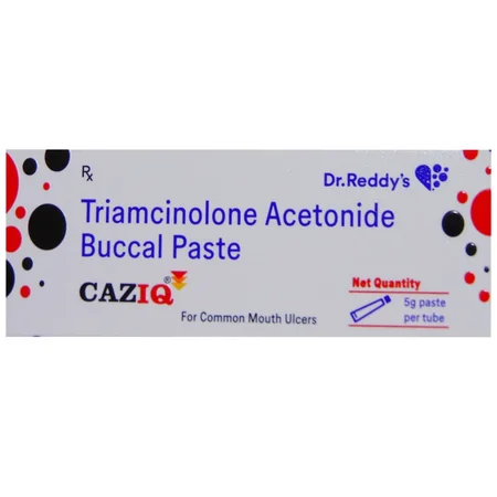 Caziq 0.1%W/W Mouth Ulcer Paste 5 gm