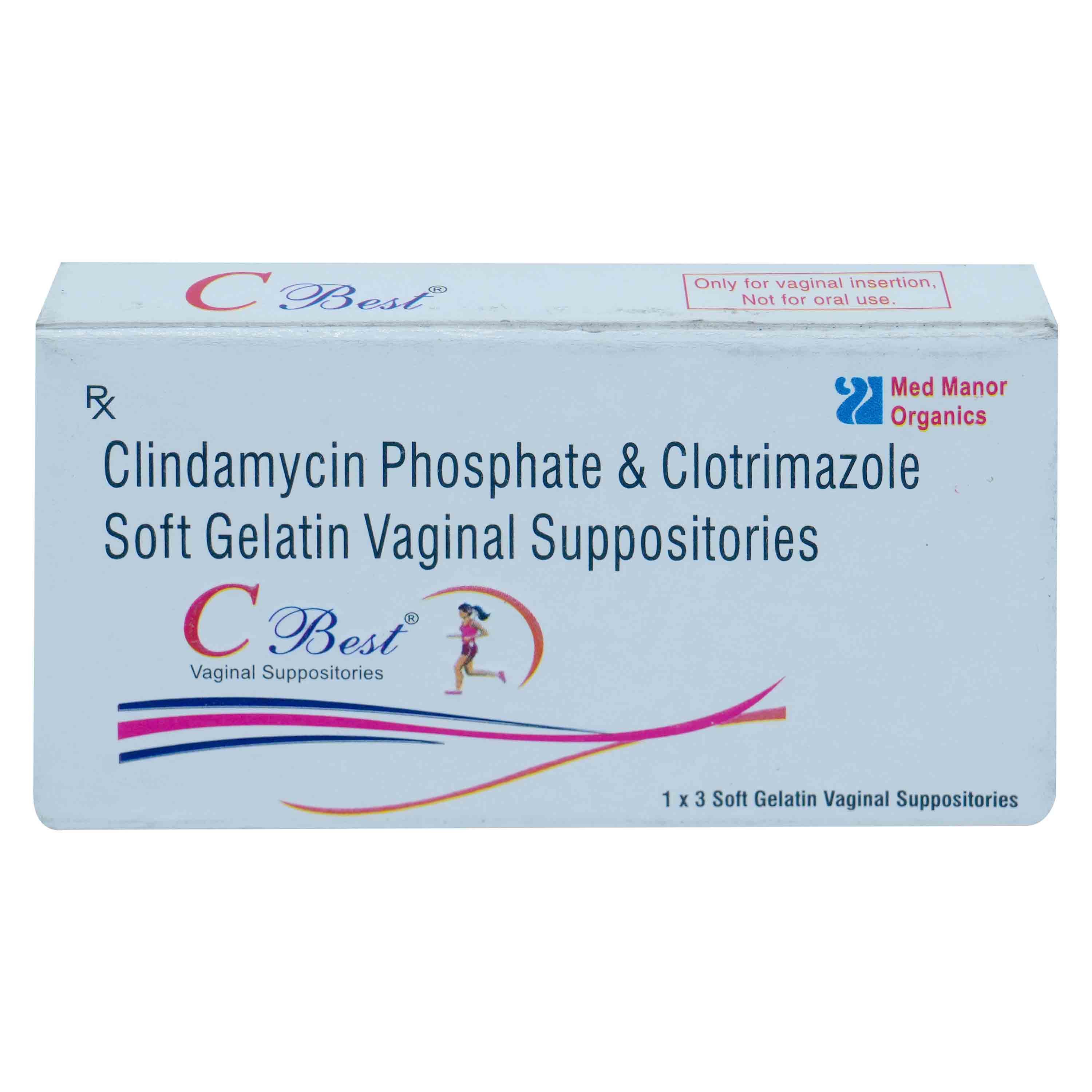 C Best Vaginal Suppositories 3's, Pack of 3 SuppositoryS C Best Vaginal Suppositories 3's, Pack of 3 SuppositoryS