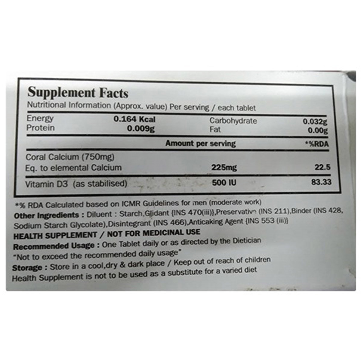 C Cal-XT Tablet 10's, Pack of 10 C Cal-XT Tablet 10's, Pack of 10