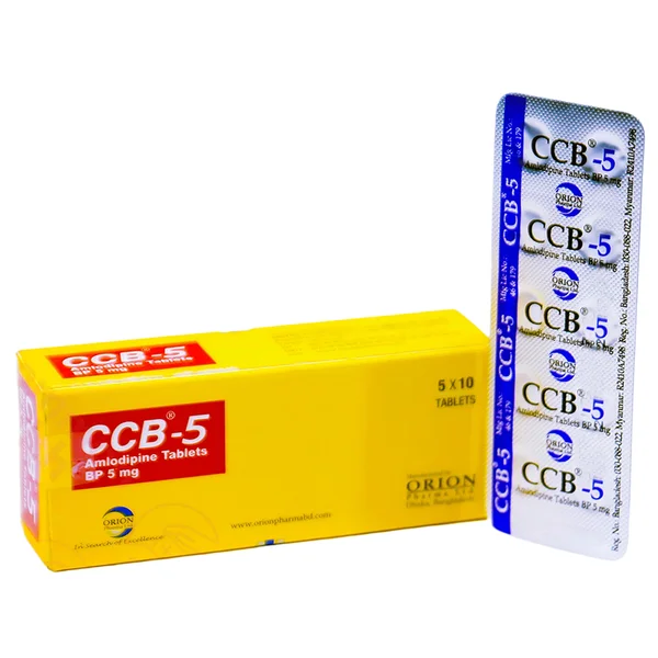CCB 5 mg Tablet 10's