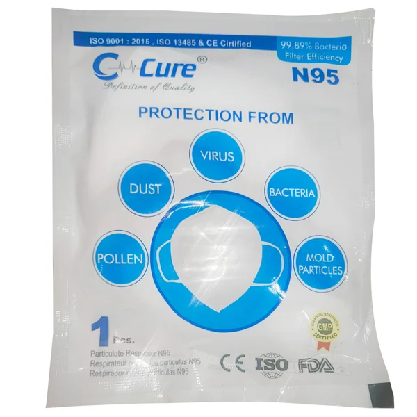 C CURE N95 RESPIRATOR FACE MASK (Z PLUS)