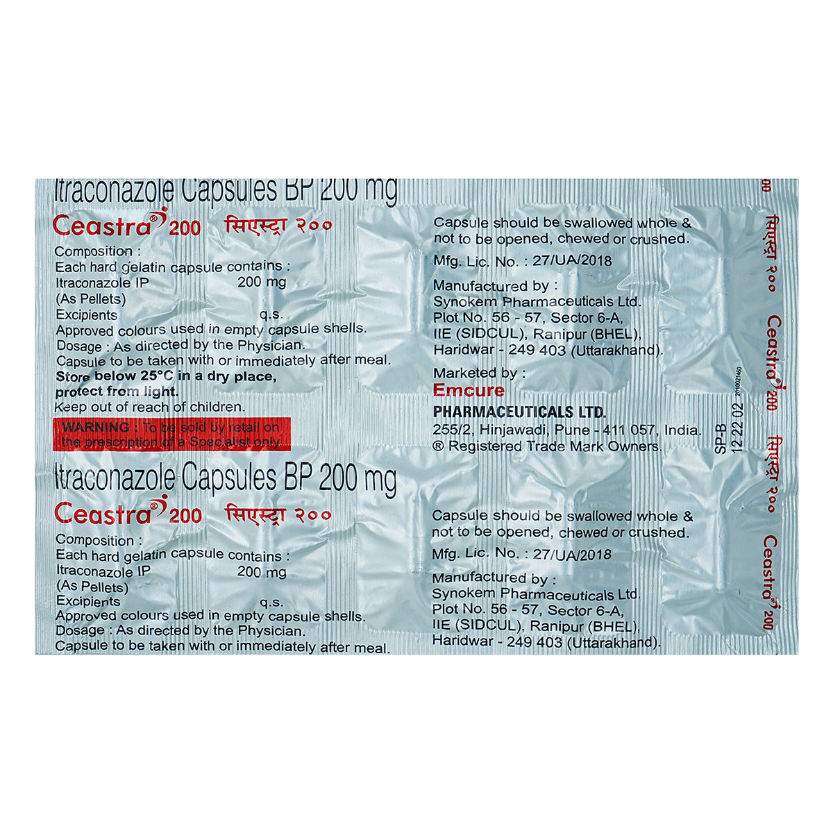 Ceastra 200 Capsule Uses, Side Effects, Price Apollo Pharmacy