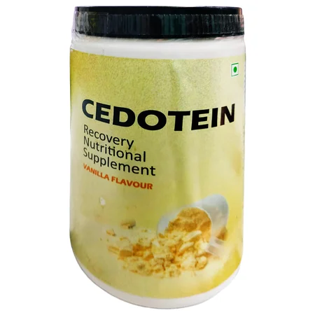 Cedotein Vanilla Flavour Powder, 400 gm
