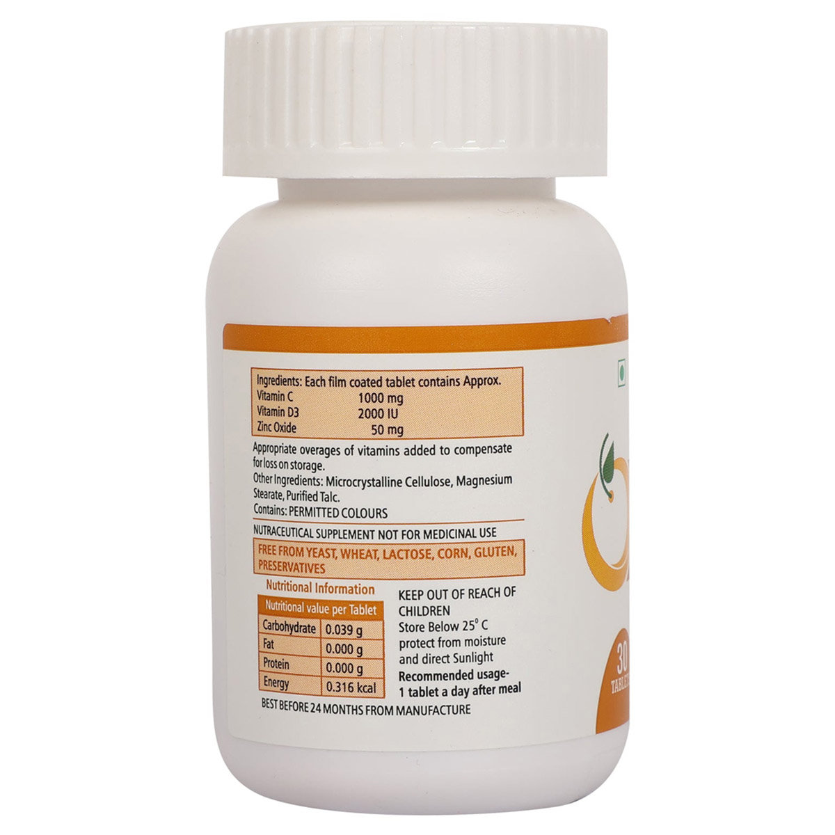 Ceeplus Immunity Booster, 30 Tablets, Pack of 1 Ceeplus Immunity Booster, 30 Tablets, Pack of 1