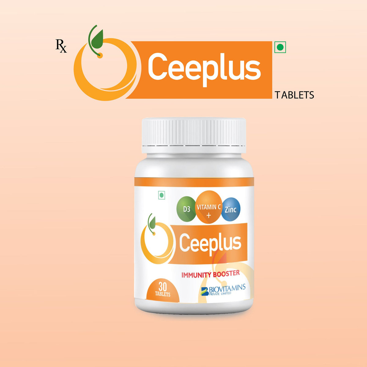 Ceeplus Immunity Booster, 30 Tablets, Pack of 1 Ceeplus Immunity Booster, 30 Tablets, Pack of 1