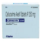 Cefasyn 250 mg Tablet 4's, Pack of 4 TabletS