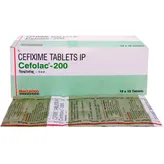 Cefolac 200 Tablet 10's, Pack of 10 TABLETS