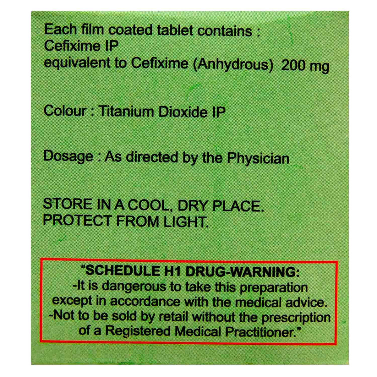Cefolac 200 Tablet 10's, Pack of 10 TABLETS Cefolac 200 Tablet 10's, Pack of 10 TABLETS