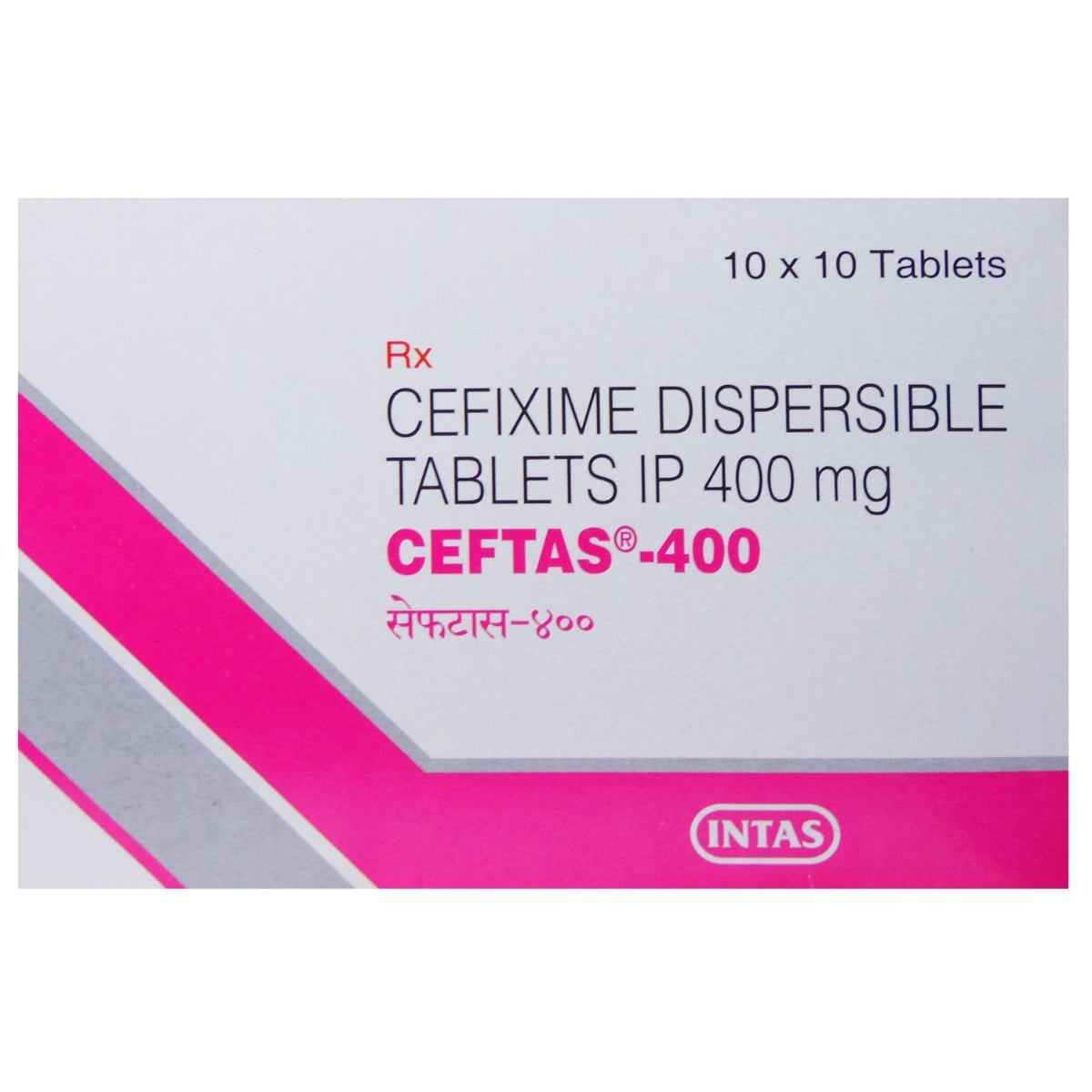 Ceftas 400 Tablet 10's, Pack of 10 TABLETS Ceftas 400 Tablet 10's, Pack of 10 TABLETS