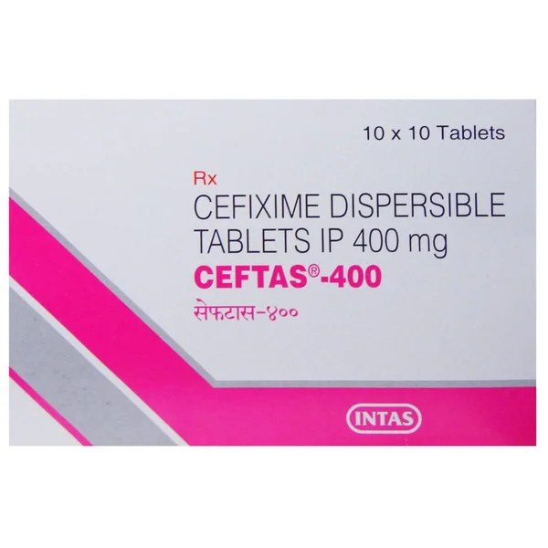 Ceftas 400 Tablet 10's